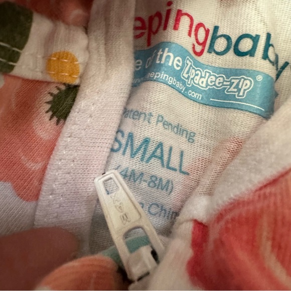 Zipadee Zip Flower Print small (4-8m) - Picture 2 of 3